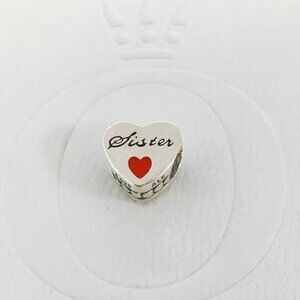 Pandora Sister Exclusive Heart Charm Bead